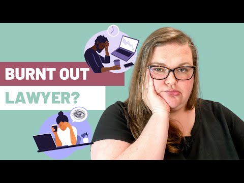 What Burnt Out Lawyers Need To Know (Recovering from Lawyer Burnout)