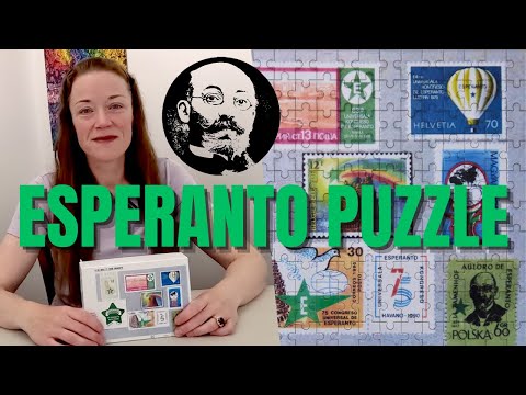 My First ESPERANTO Themed Jigsaw Puzzle #esperanto #puzzle