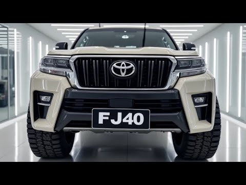 "2025 Toyota Land Cruiser FJ40 – The Iconic Off-Roader Reinvented!"