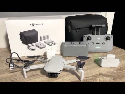 DJI Mavic Mini 2 Fly More Combo Unboxing - 4K Mini Drone!