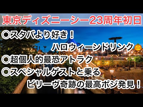 ディズニーシー23周年当日【後編】vlog