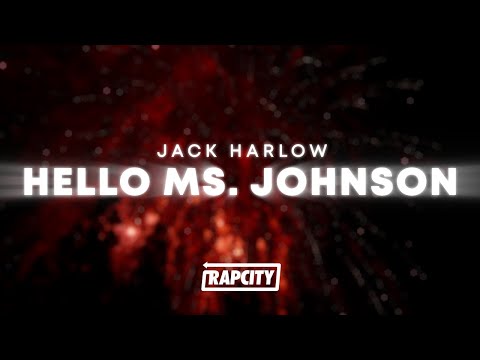 Jack Harlow - Hello Miss Johnson (Lyrics)