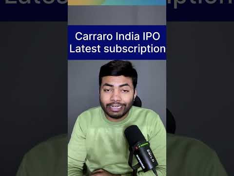 Carraro India IPO Subscription Status | Latest IPO GMP #shorts #latestipo #ipo