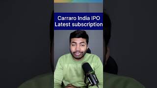 Carraro India IPO Subscription Status | Latest IPO GMP #shorts #latestipo #ipo