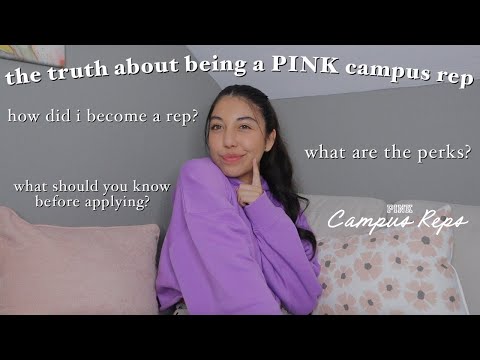 the truth about how to become a PINK CAMPUS REP!! | spilling all of the application and perks tea!