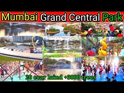 NaMo Grand Central Park Kolshet Thane | Central Park Vlog। Namo Garden In Mumbai Thane |nesnal park