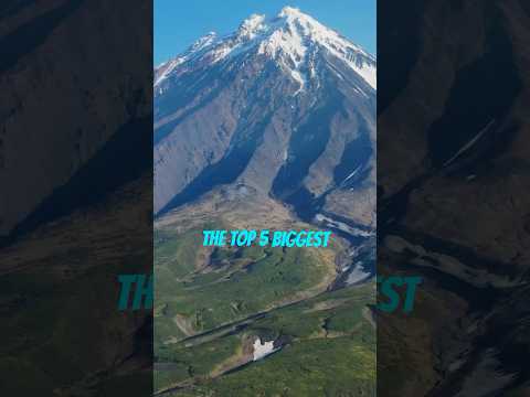 Top 5 Biggest Volcanoes in Russia! #volcanoes #biggest #shorts