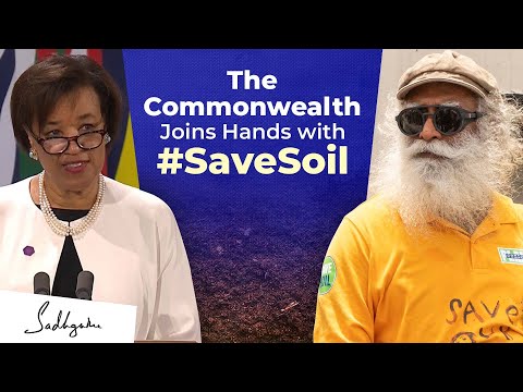 The Commonwealth Joins Hands with #SaveSoil