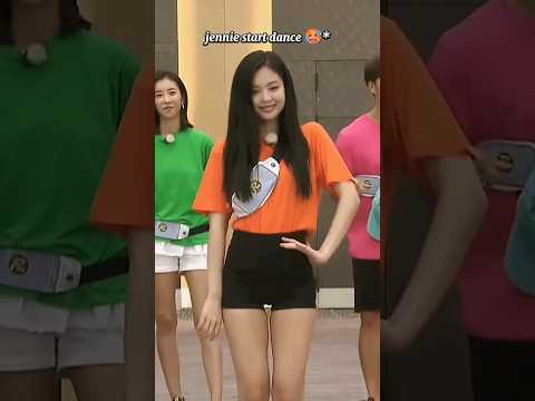 jennie start dancing 🥵 #jennie #jisoo #fypシ