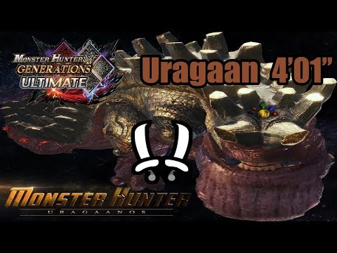 MHGU | [G3] Uragaan Grief - Uragaan (Valor Dual Blades) 4'01''