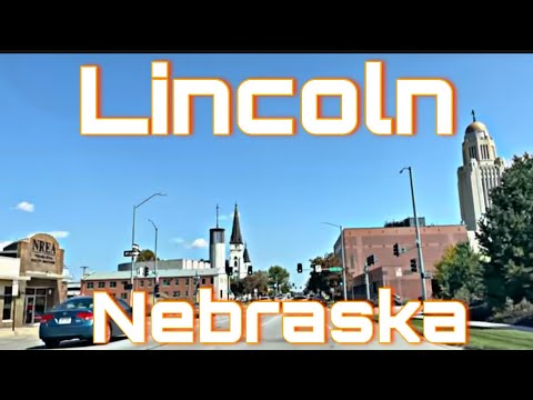 Lincoln, Nebraska - Full City Tour & Drive Thru