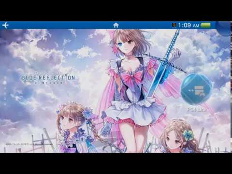 PS Vita Theme - BLUE REFLECTION: Special Theme