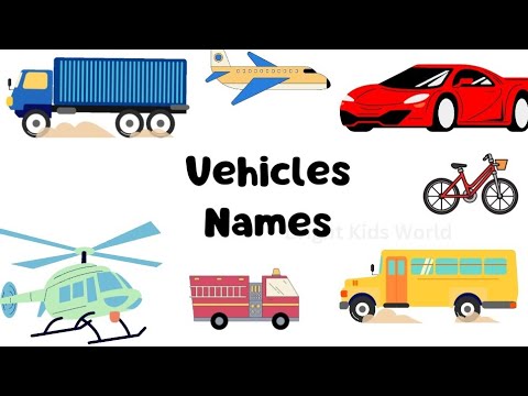 Vehicles names #vehicles #transportation #vehiclesnames #educationalvideo #brightkidsworld