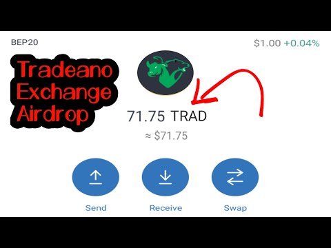 Claim Instant $70 Trad🤑 Tradeano Exchange Airdrop Instant Payment || New Airdrop Instant Withdraw