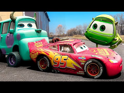 Lightning McQueen in real life Car