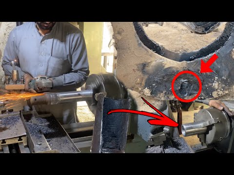 How to Fitting Semi  Truck Trailer  Axle Suspension Bush || Amazing & Complete Process