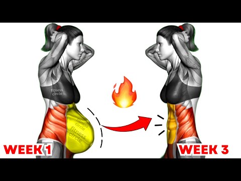 STANDING EXERCISE FOR FLAT STOMACH FOR WOMEN ➜ 30-Minute STANDING Workout | Exercises To Lose Weight