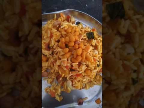 simple and easy #breakfast #puffed_rice #shortsyoutube #food