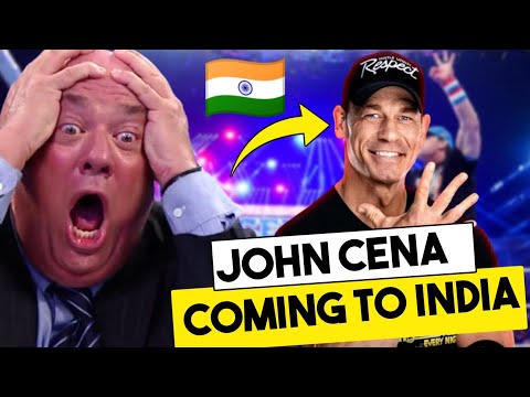 John Cena Coming To India 😱 ! John Cena Returns