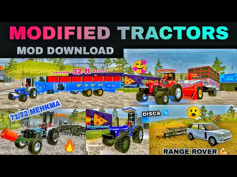 🇮🇳fs20 😮 indian tractor 🚜mod download 👇link / all tractors 😎modified / 🔥71/72 MEHKMA || fs20 mod ||