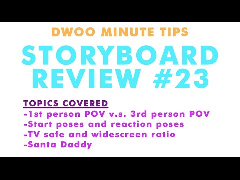 Dwoo Min Tip Ep.23 - Storyboard Review