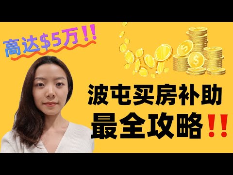 波士顿买房【高达5万美金买房补贴最全攻略！】Monica的买房科普