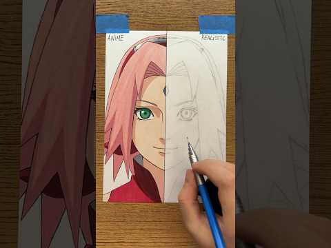 ANIME X LIVE ACTION Sakura Haruno #naruto #narutoshippuden #sakura #sakuraharuno #harunosakura