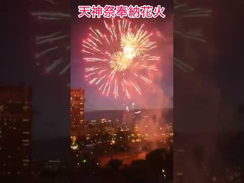 #天神祭奉納花火（大阪）・2024年7月25日(木)日没〜21時まで🎆🎇