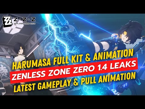 Zenless Zone Zero 1.4 Leaks: Harumasa Full Kits & New Animation Revealed!