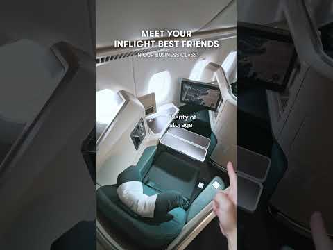 Our Business Class: Your Inflight Best Friends 商務客艙窩心細節 時刻提升你的享受