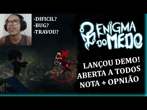 O QUE ACHEI DE ENIGMA DO MEDO? (DEMO COM SEGREDOS!)