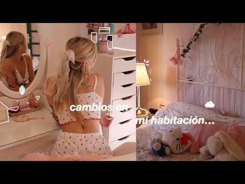 ☁️Vlog: cambios en mi habitación ~finally~ decoración, organización…