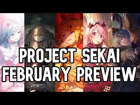 FEBRUARY GACHA PREVIEW - PROJECT SEKAI GLOBAL