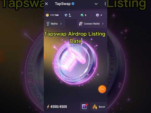 Tapswap listing date || Tapswap new update || Tapswap when listing