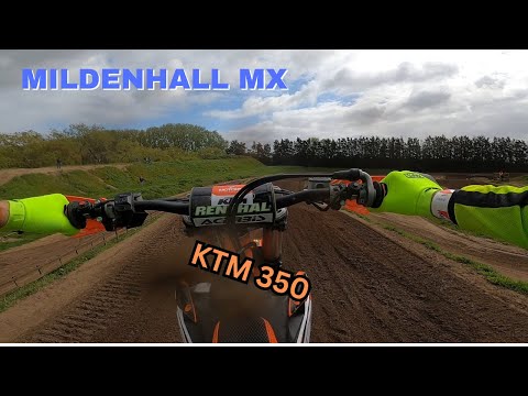 RIDING my KTm 350 at MILDENHALL MX | GoPro HERO