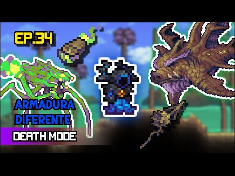 ARMADURA OMEGA, CHUVA ÁCIDA E DUKE ANTIGO! - Terraria Calamity Death Mode EP. 34