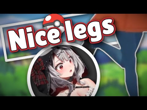 Chloe can appreciate nice legs (and her chat can too)