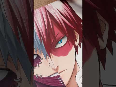 Drawing Todoroki Shouto