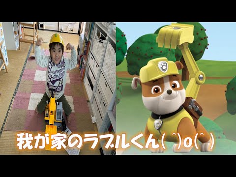 TAKUがパウパトロールのラブルの様になるの巻