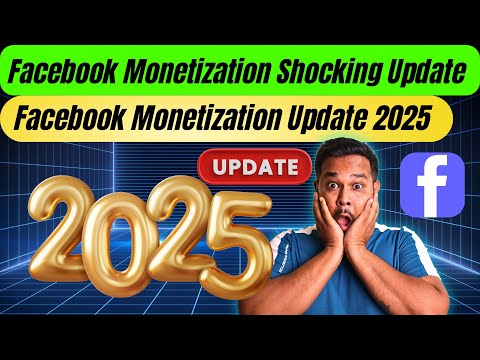 Facebook Monetization Shocking Update | Facebook Monetization Update 2025 | Facebook New Update 2025