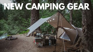 Camping at Mt. Rainier with the new Snow Peak Land Nest | Oyster Tempo Cooler | Claymore Enough7