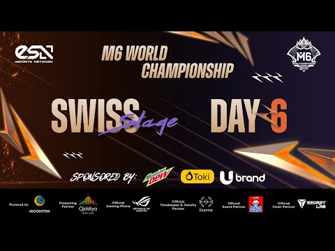 LIVE | DAY 6 | M6 World Championship 2024 Swiss Stage | (MN)