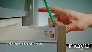 How to install Inaya Flexible 2-in-1 childproof cabinet lock