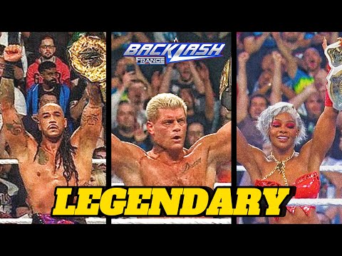 WWE Backlash France Was LEGENDARY