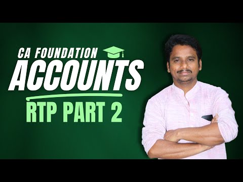 CA Foundation | RTP Part 2 | Jan 2025