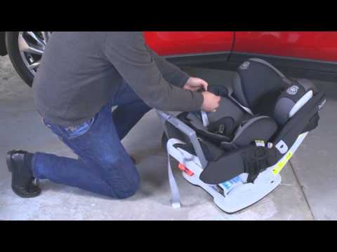 Britax Safe-n-Sound Platinum PRO & Millenia Seat Belt Rear Facing Installation Video