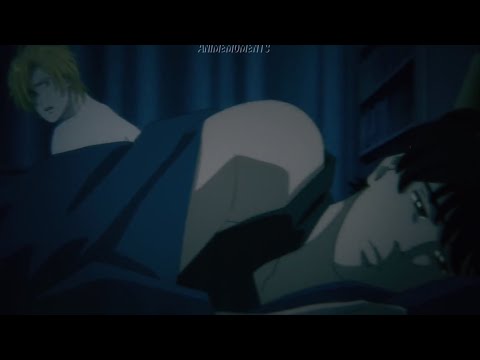 Ash x Eiji moments #19 - Eiji runs to stop Ash