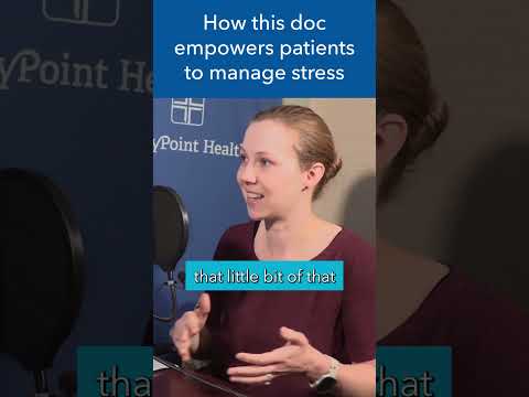 This doctor's recommendation to manage stress #shorts