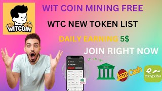 Witcoin $5 USDT Crypto Mining App 2023 🔥 | Mine Free Crypto Using Your Phone 2023 🤑