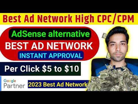 Best High Paying Google Adsense Alternatives Secret 2023 |  best ad network | adsense alternative